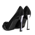 Pantofi cu Toc subtire 3DC32 Negru » meishop.life