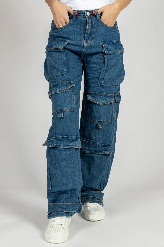Blugi Dama TR093 Albastru » meishop.life