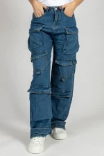 Blugi Dama TR093 Albastru » meishop.life