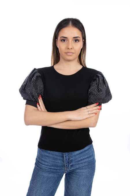Tricou Dama ST35 Negru » meishop.life