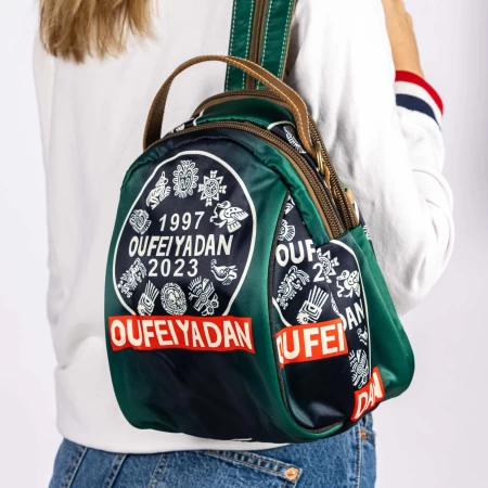 Rucsac Dama 2213 Verde » meishop.life
