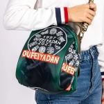 Rucsac Dama 2213 Verde » meishop.life
