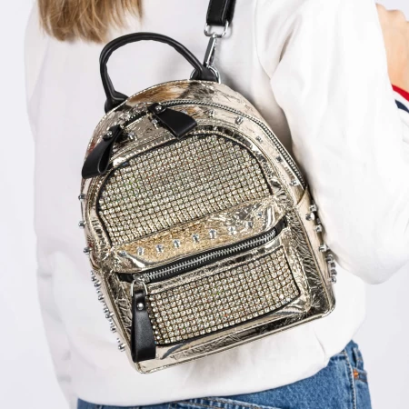 Rucsac Dama A20 Auriu » meishop.life