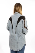 Camasa Dama C1930 Albastru » meishop.life
