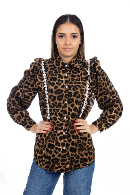 Camasa Dama VMC2969 Leopard » meishop.life