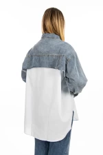 Camasa Dama VMC2977 Albastru » meishop.life