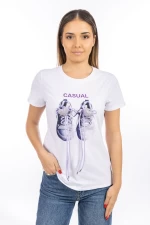 Tricou Dama SC56 Alb » meishop.life