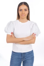 Tricou Dama ST35 Alb » meishop.life