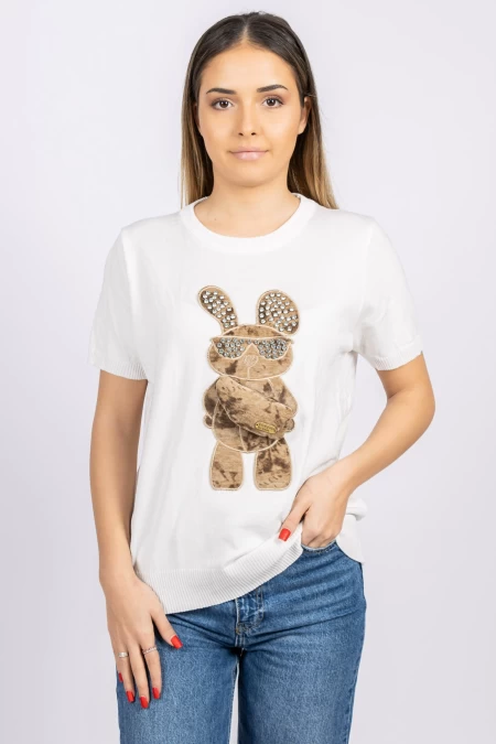 Bluza Dama VMC5520 Alb » meishop.life