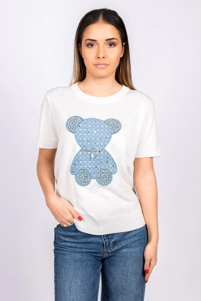 Bluza Dama VMC5538 Alb » meishop.life