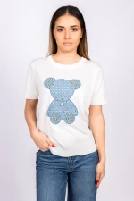Bluza Dama VMC5538 Alb » meishop.life