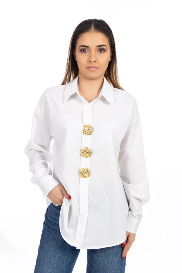 Camasa Dama VMC2949 Alb » meishop.life