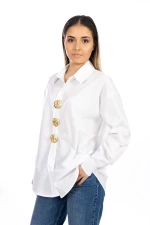 Camasa Dama VMC2949 Alb » meishop.life