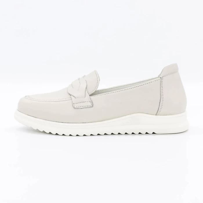Pantofi Casual Dama 66220 Crem » meishop.life