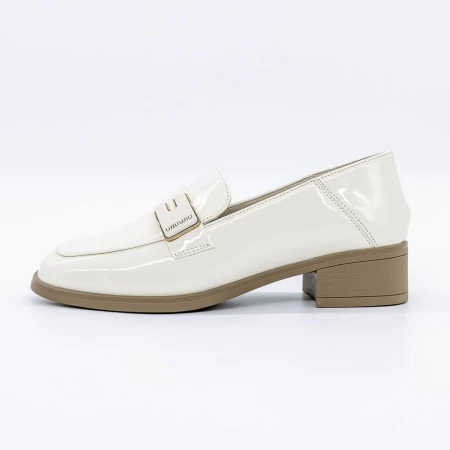 Pantofi Casual Dama 5020-2 Crem » meishop.life