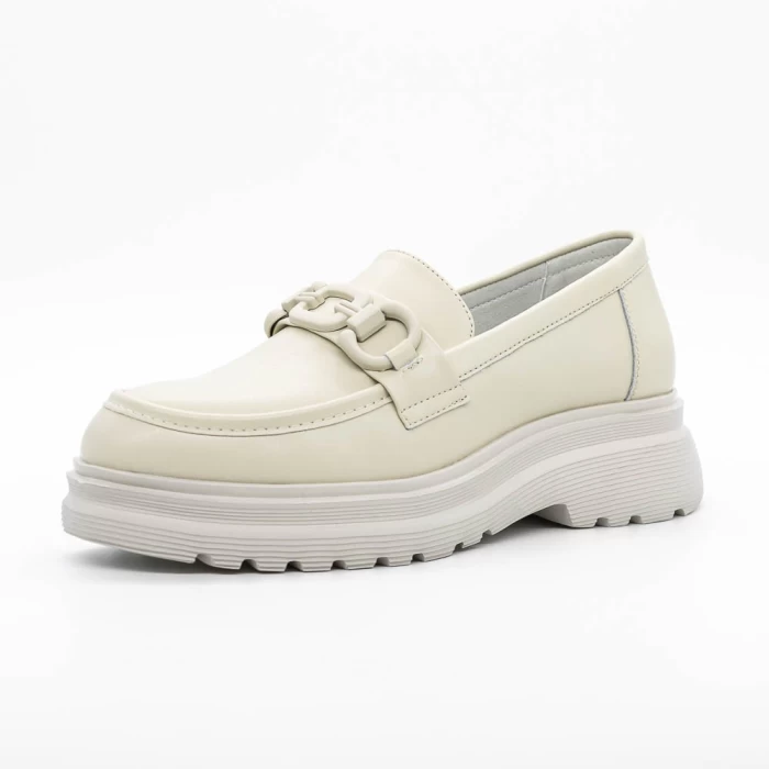Pantofi Casual Dama 37822 Crem » meishop.life