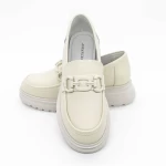 Pantofi Casual Dama 37822 Crem » meishop.life
