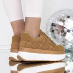 Pantofi Sport Dama 3WL198 Galben » meishop.life