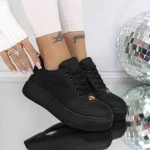 Pantofi Sport Dama 3WL199 Negru » meishop.life