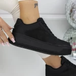 Pantofi Sport Dama 3WL199 Negru » meishop.life