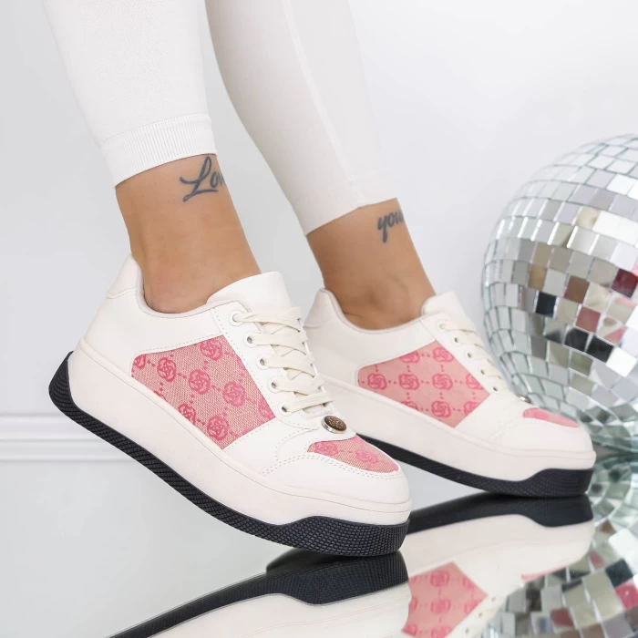 Pantofi Sport Dama 3WL199 Roz » meishop.life