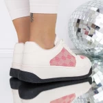 Pantofi Sport Dama 3WL199 Roz » meishop.life
