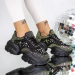 Pantofi Sport Dama 3WL203 Negru » meishop.life