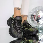 Pantofi Sport Dama 3WL203 Negru » meishop.life