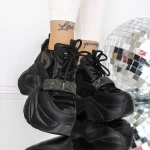Ghete Dama 3SJN27 Negru » meishop.life