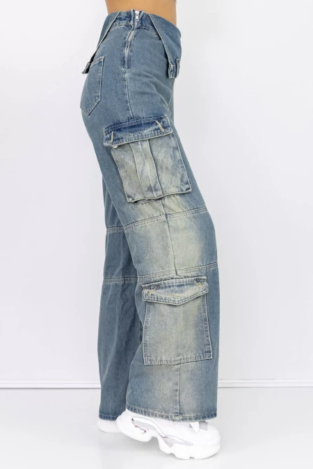 Blugi Dama TR367 Albastru » meishop.life