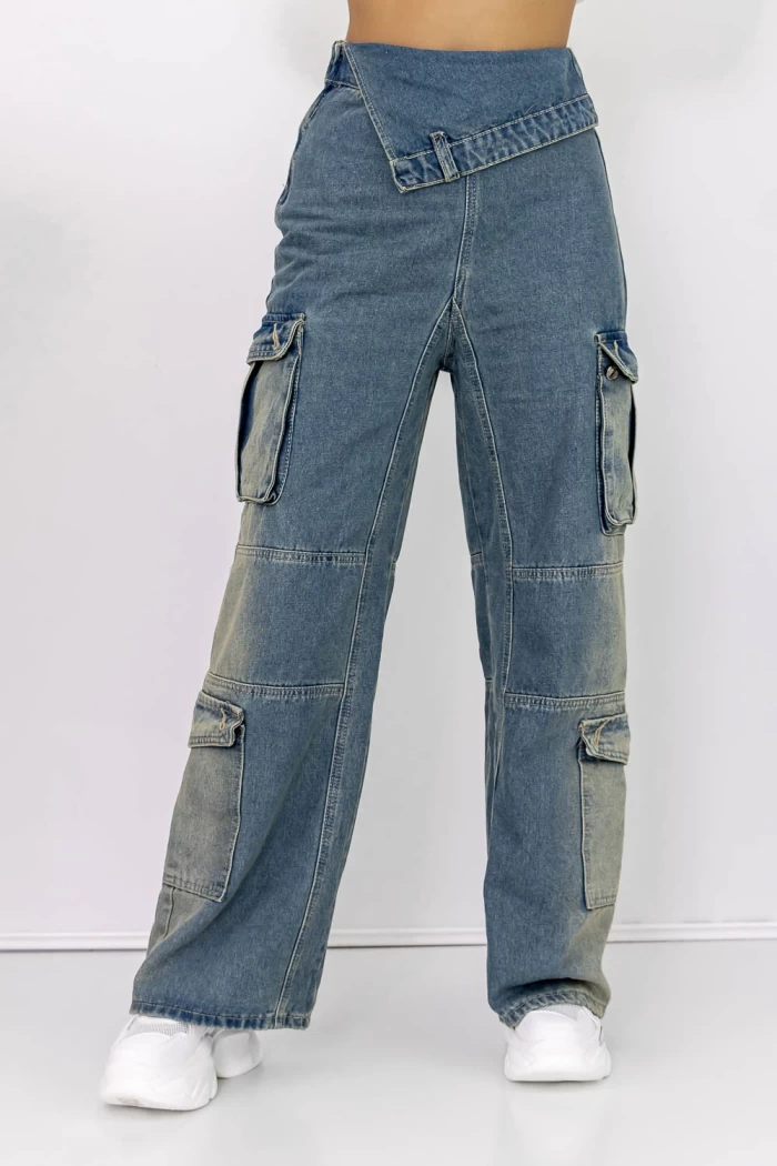 Blugi Dama TR367 Albastru » meishop.life