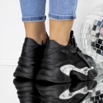 Pantofi Sport Dama 3WL133 Negru » meishop.life