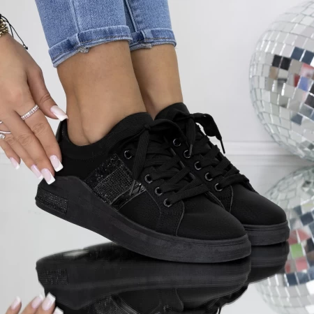 Pantofi Sport Dama 3B31 Negru » meishop.life