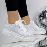 Pantofi Sport Dama 3WL200 Alb » meishop.life