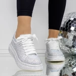 Pantofi Sport Dama 3WL200 Alb » meishop.life