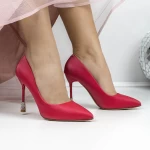 Pantofi Stiletto 2DC8 Rosu » meishop.life