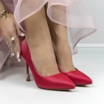 Pantofi Stiletto 2DC8 Rosu » meishop.life