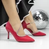 Pantofi Stiletto 3XKK61 Rosu | Mei