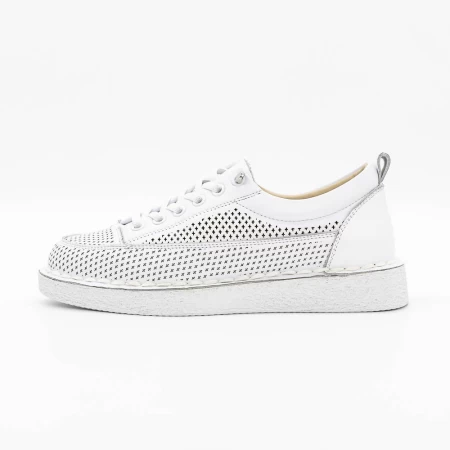 Pantofi Casual Dama F20975-1 Alb » meishop.life