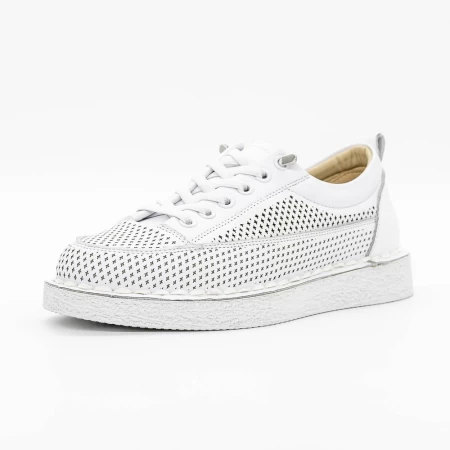 Pantofi Casual Dama F20975-1 Alb » meishop.life