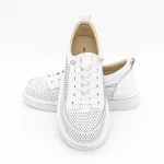 Pantofi Casual Dama F20975-1 Alb » meishop.life
