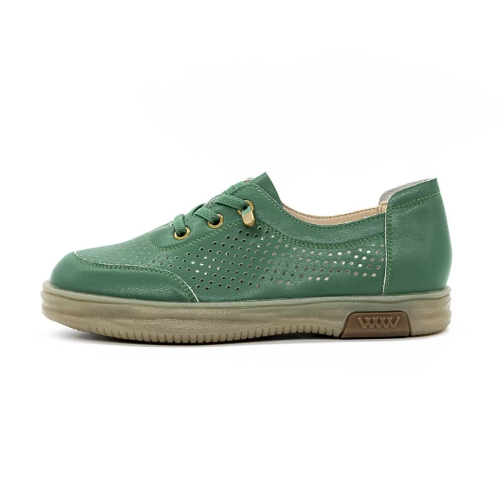 Pantofi Casual Dama 12175 Verde » meishop.life
