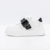 Pantofi Sport Dama E23070 Alb-Negru | Advancer