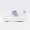 Pantofi Sport Dama E23070 Alb-Mov | Advancer