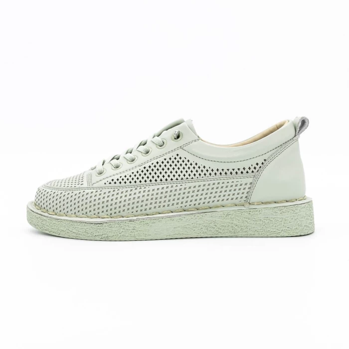 Pantofi Casual Dama F20975-9 Verde deschis » meishop.life