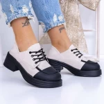Pantofi Casual Dama 3WL195 Bej » meishop.life