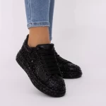 Pantofi Sport Dama 3JF25 Negru » meishop.life