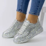 Pantofi Sport Dama 3JF25 Alb » meishop.life
