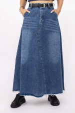 Fusta Dama MC7592 Albastru Inchis » meishop.life