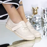 Pantofi Casual Dama H10-6 Bej » meishop.life